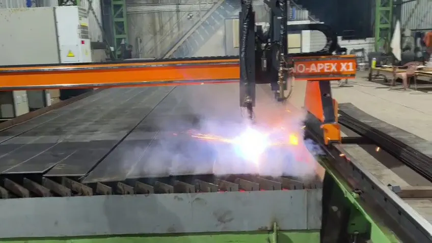 CNC plasma cutting job work in Taloja MIDC